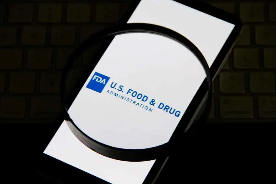 FDA logo on phone